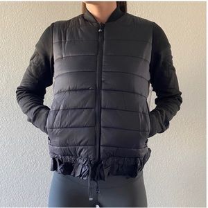 Mondetta Kari Quilted Puffer Jacket in Black